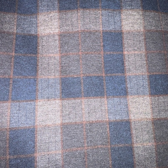 Zac and Rachel  - Brown and Navy plaid dress slacks. - Picture 2 of 4